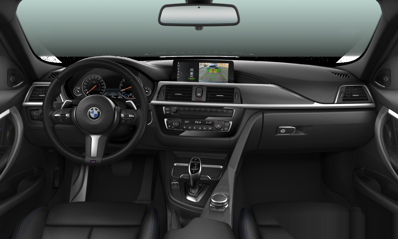 Interior of 2017 BMW 330i (F30 (MUE)), VIN WBA8A710XJK898004