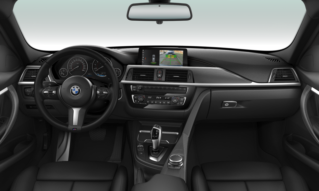Interior of BMW 330i xDrive (F30 (MUE)), VIN WBA8D9C52JA615256