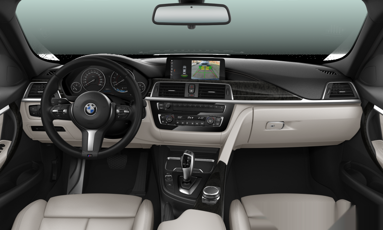 Interior of BMW 330i xDrive (F30 (MUE)), VIN WBA8D9C58JA012862