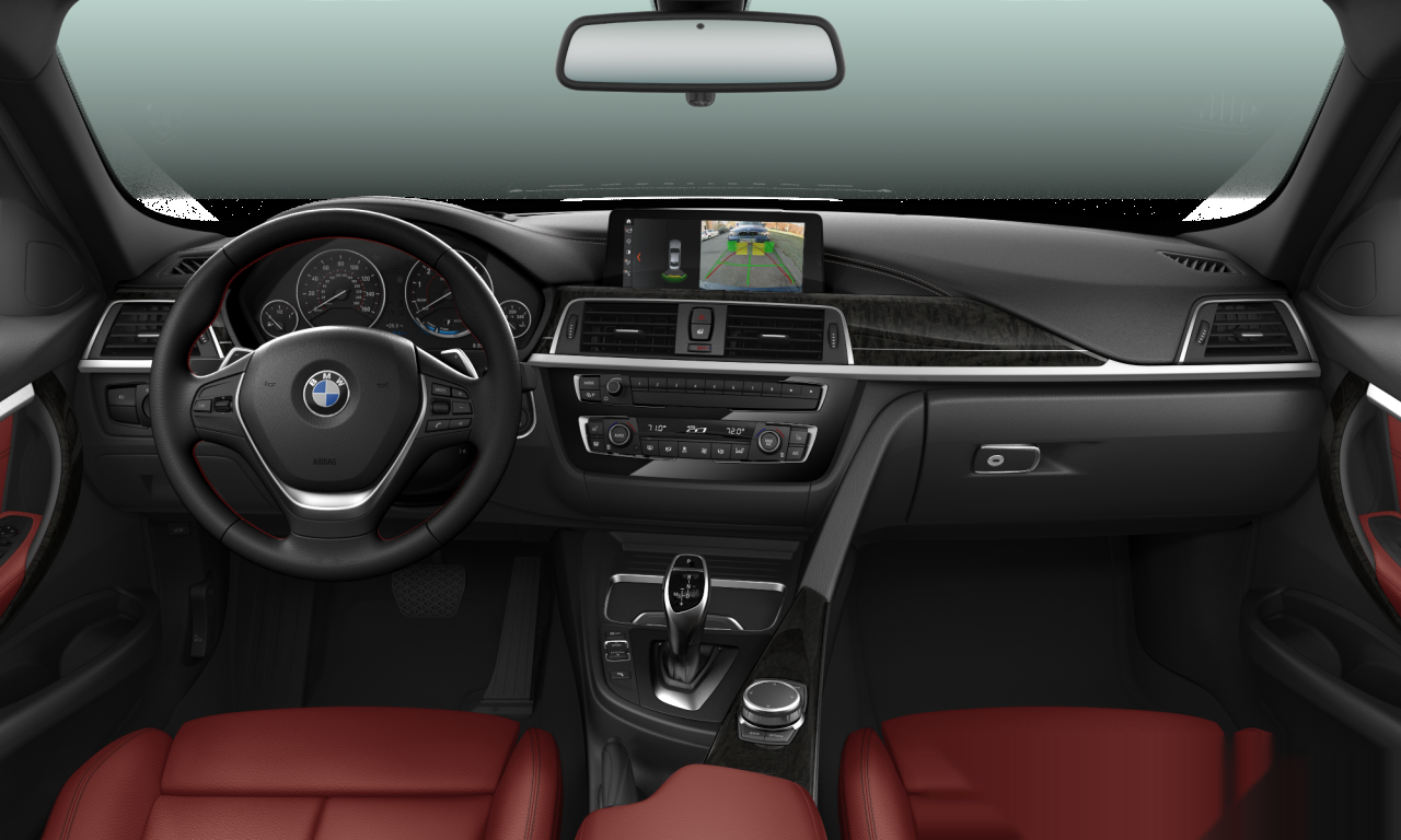 Interior of BMW 328i xDrive (F30 (MUE)), VIN WBA8E3C59GK501140