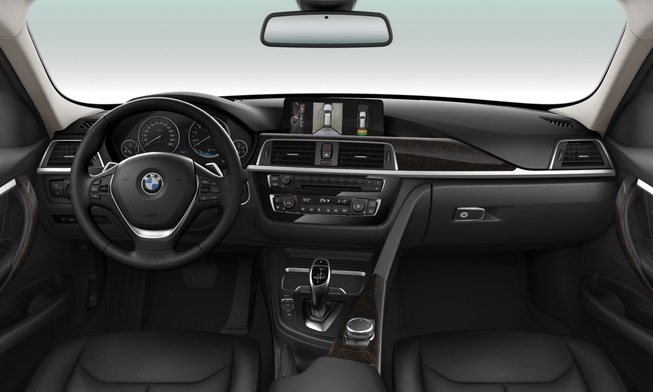 Interior of BMW 330i (F31 (MUE)), VIN WBA8G72020K457592