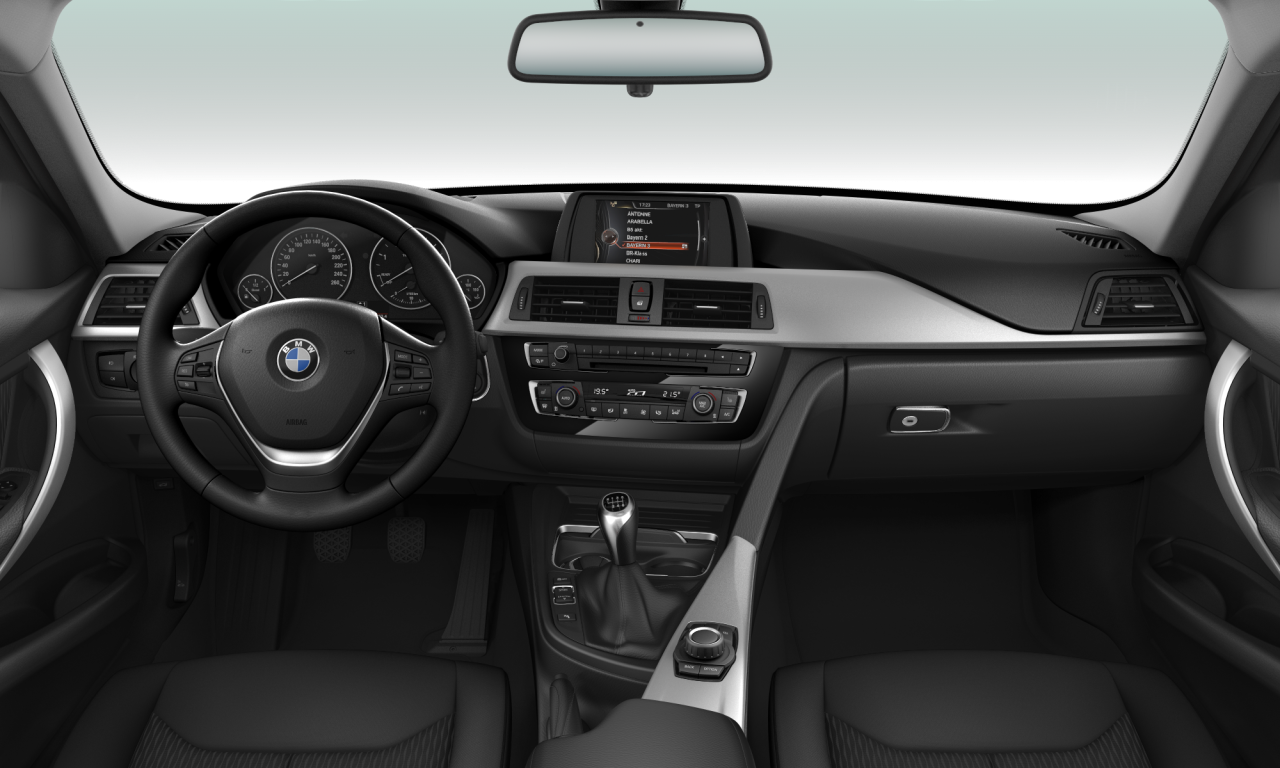 Interior of 2016 BMW 318d (F31 (MUE)), VIN WBA8H71000K686139
