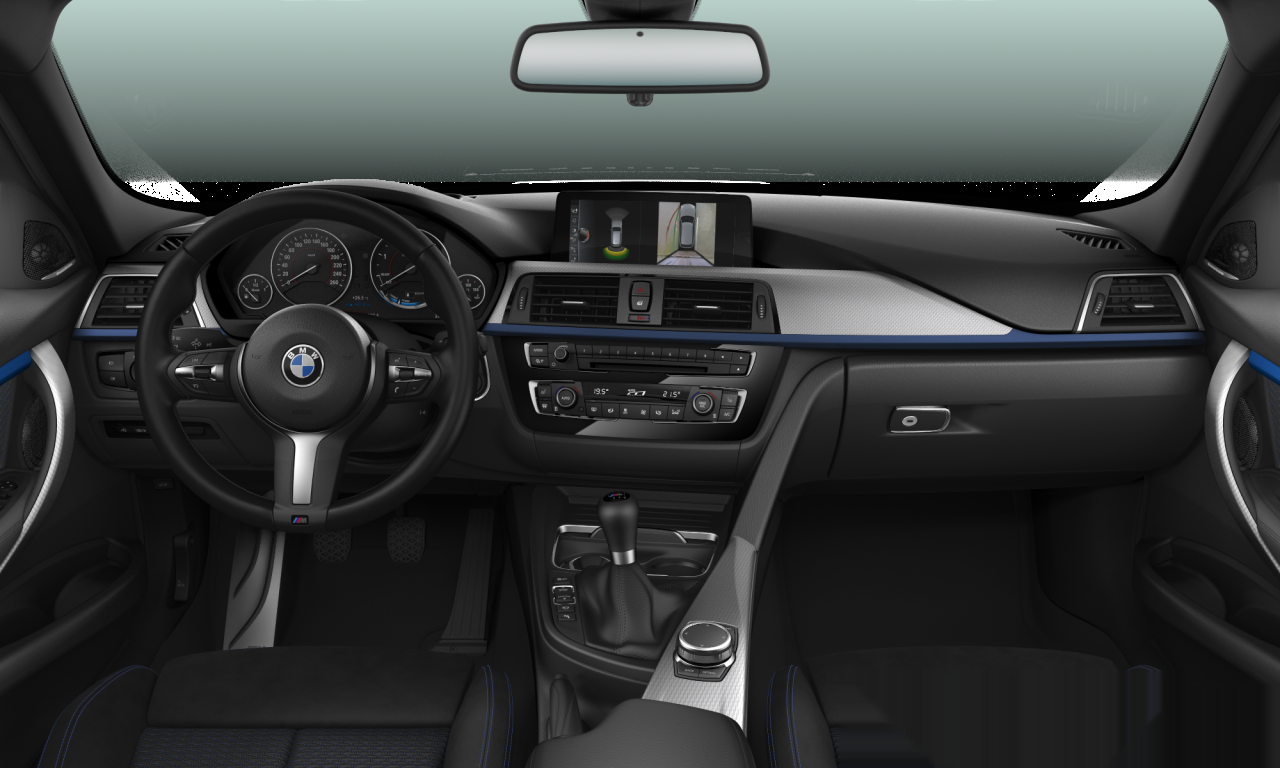 Interior of BMW 320d xDrive (F31 (MUE)), VIN WBA8J11050K818779
