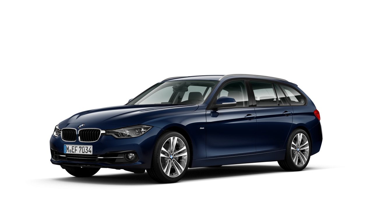 Exterior of 2017 BMW 325d (F31 (MUE)), VIN WBA8J51010K513710