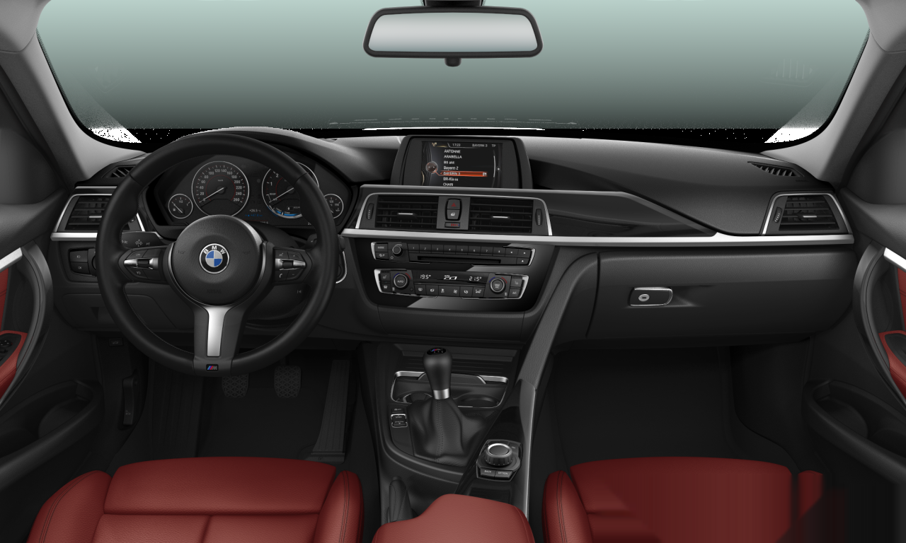Interior of BMW 318i (F31 (MUE)), VIN WBA8K11030K467965