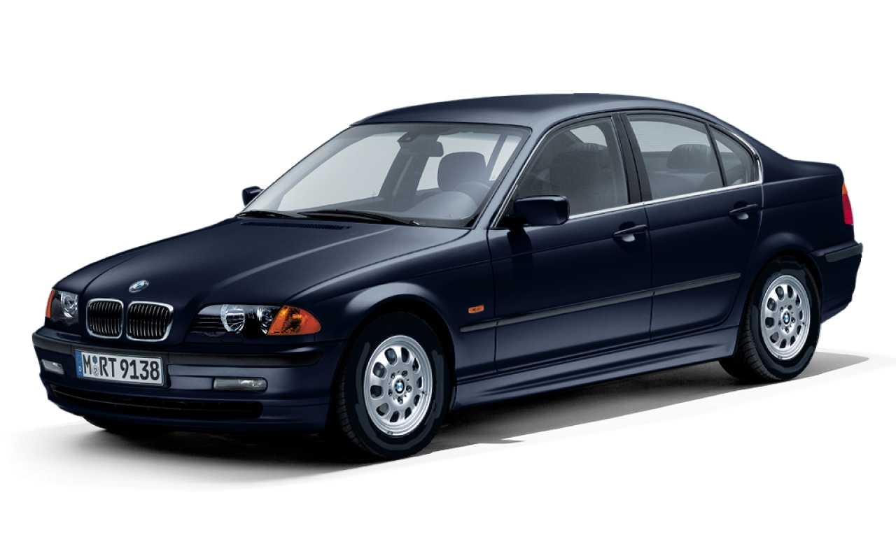 Exterior of 1998 BMW 323I (E46 (4)), VIN WBAAM31090JE93857