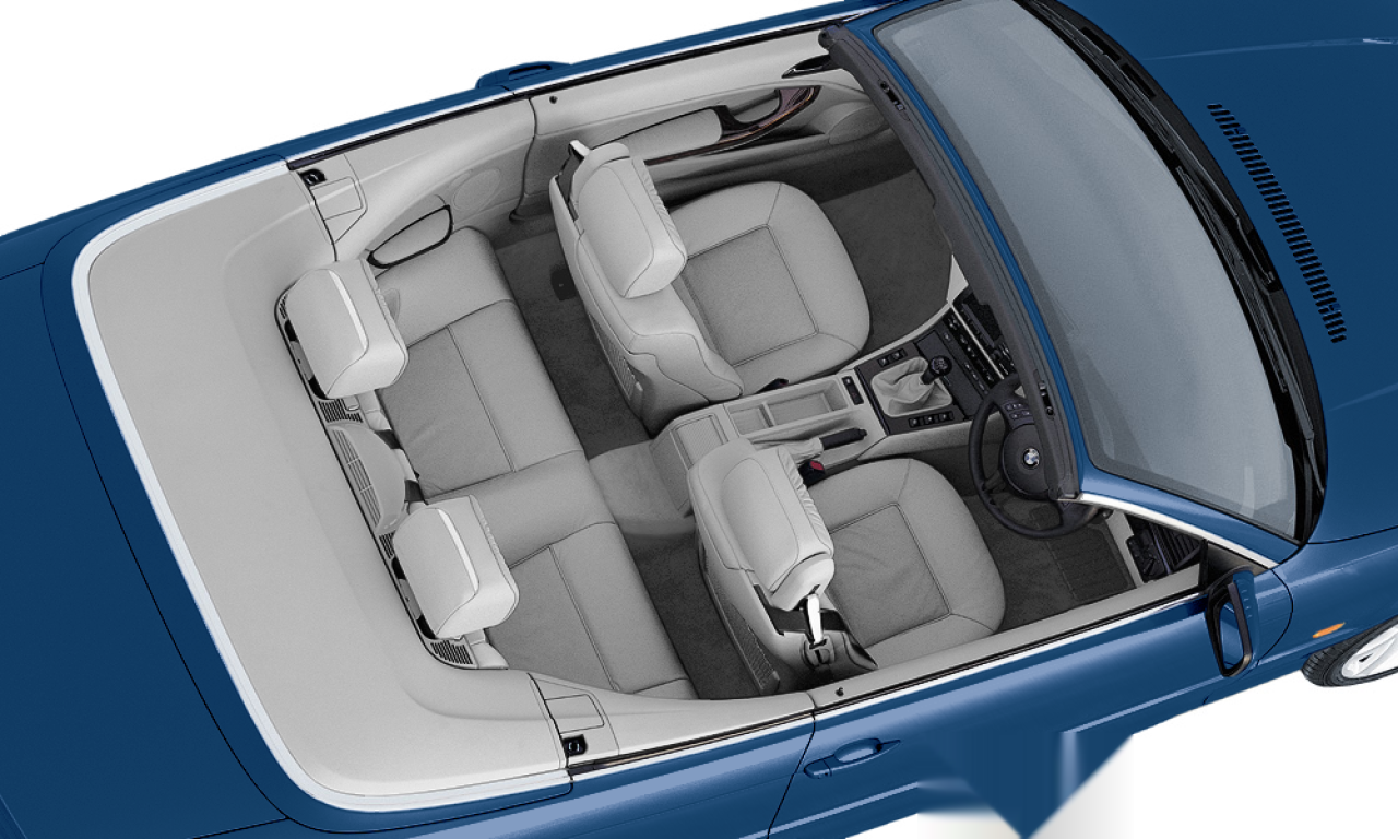 Interior of BMW 330Ci (E46 (C)), VIN WBABS52070EH92759
