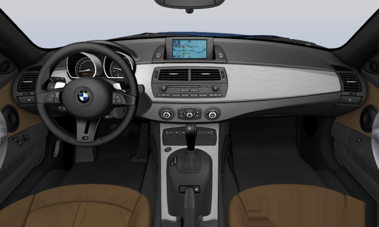 Interior of BMW Z4 2.5si (E85), VIN WBABU31030LH64954