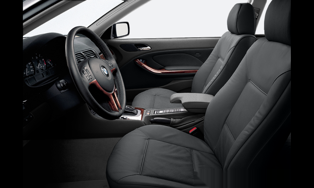 Interior of BMW 330Cd (E46 (2FL)), VIN WBABV91070PJ91577