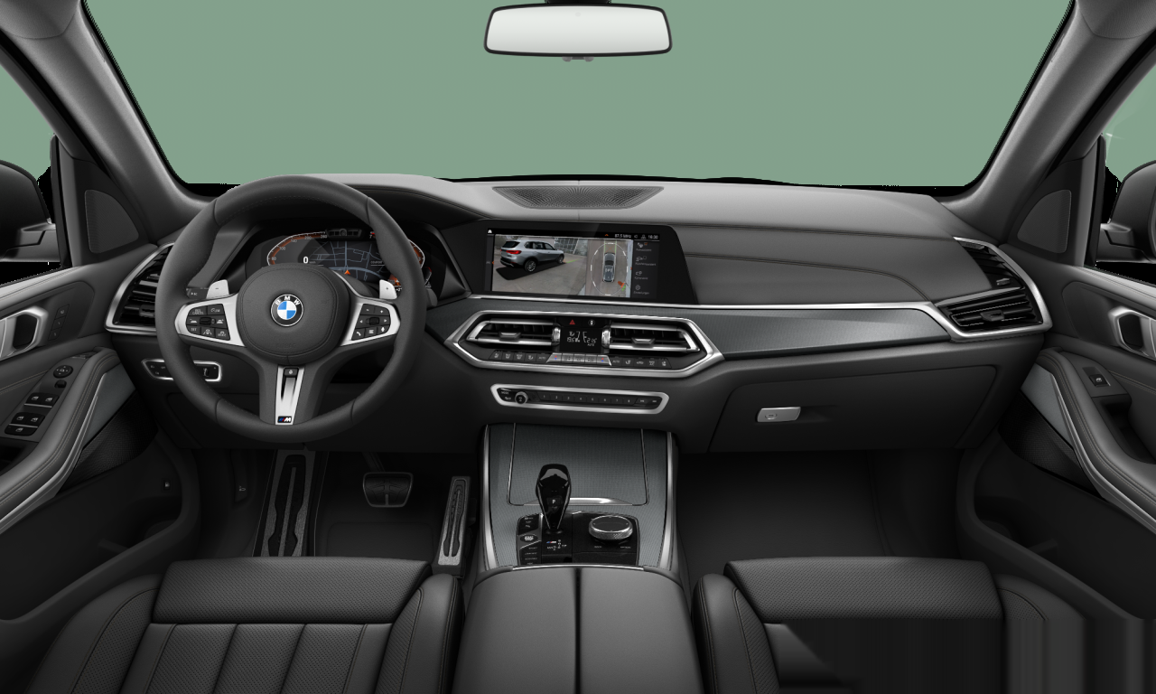 Interior of 2022 BMW X5 xDrive40i (G05), VIN WBACR610109M87528