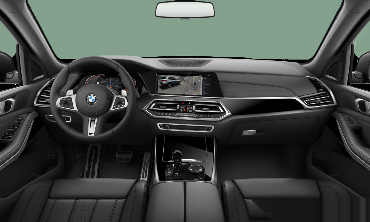 Interior of BMW X5 xDrive40i (G05), VIN WBACR61040LJ32615