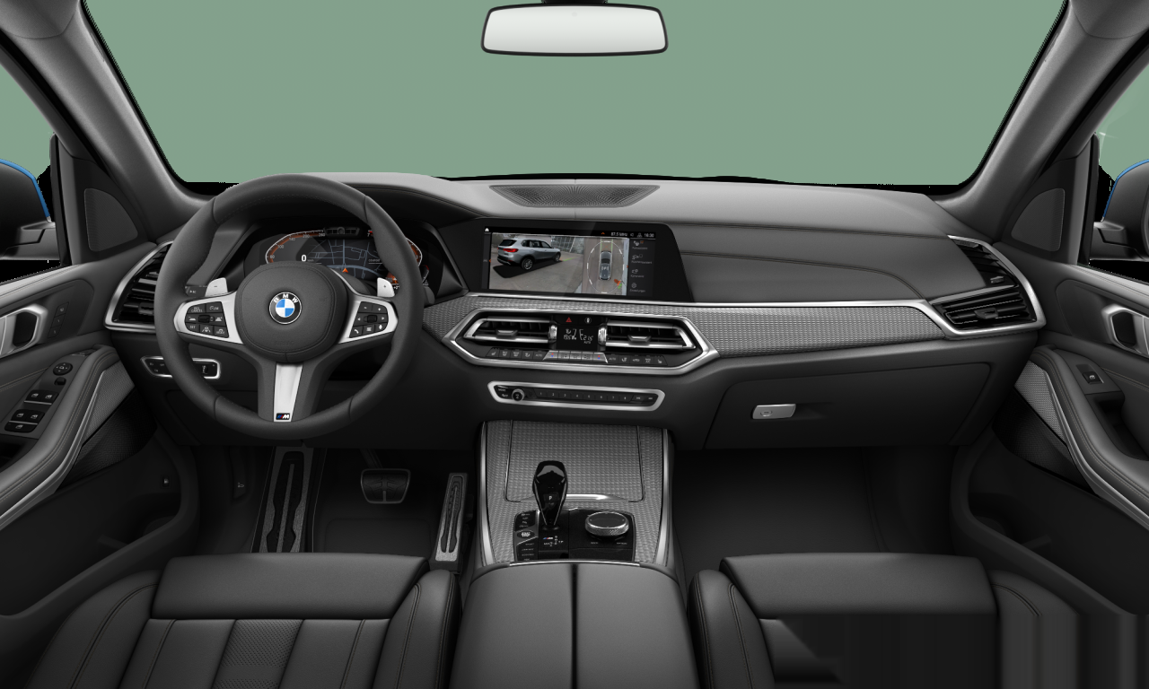 Interior of BMW X5 xDrive40i (G05), VIN WBACR620209M56612