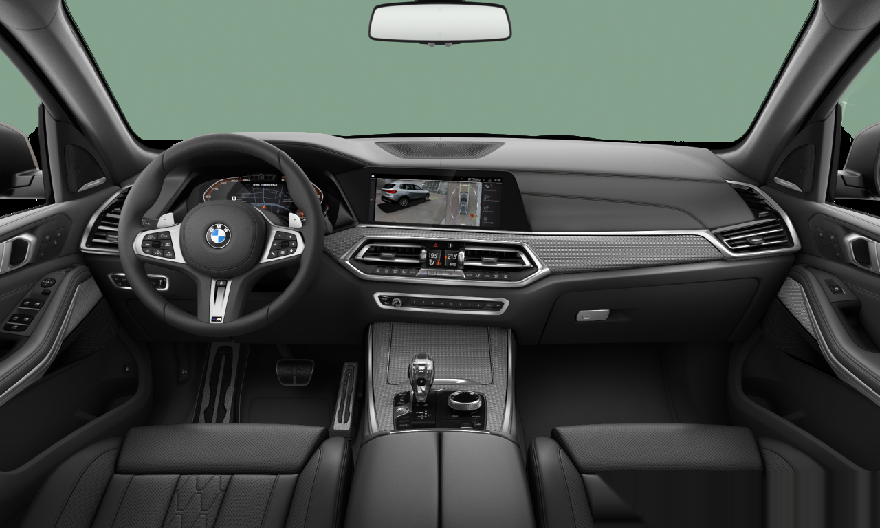 Interior of BMW X5 M50d (G05), VIN WBACV010509B30395