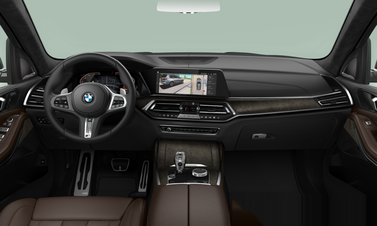 Interior of BMW X7 xDrive30d (G07), VIN WBACW810409L28698