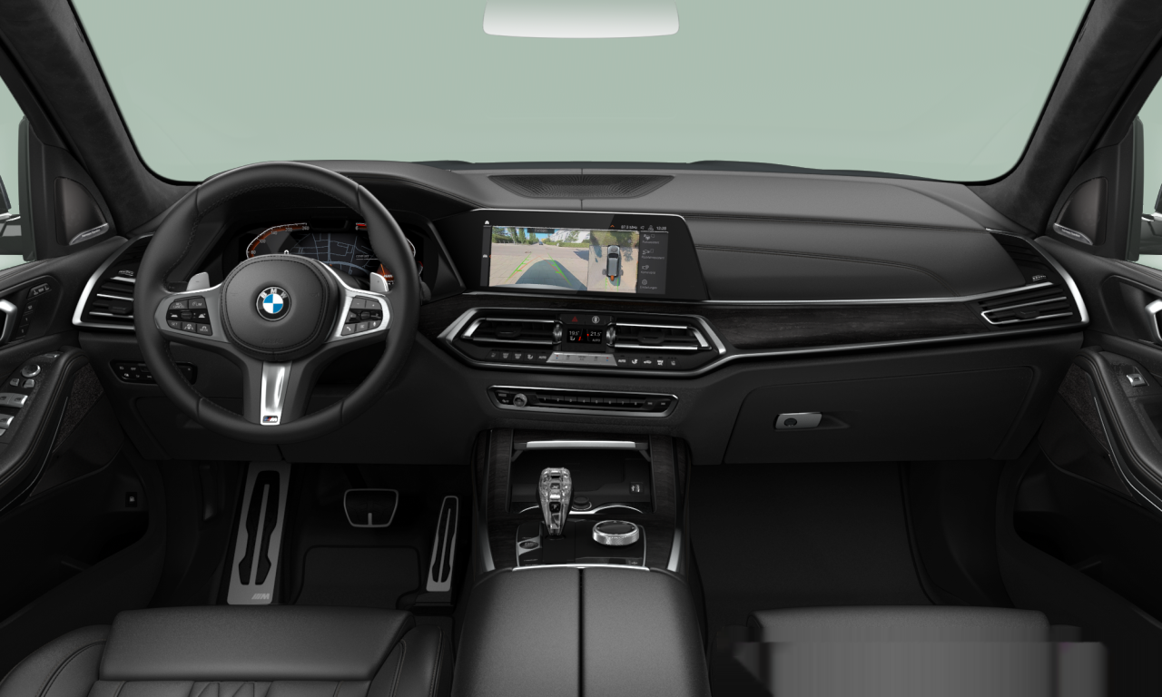Interior of BMW X7 xDrive30d (G07), VIN WBACW82000LB44623