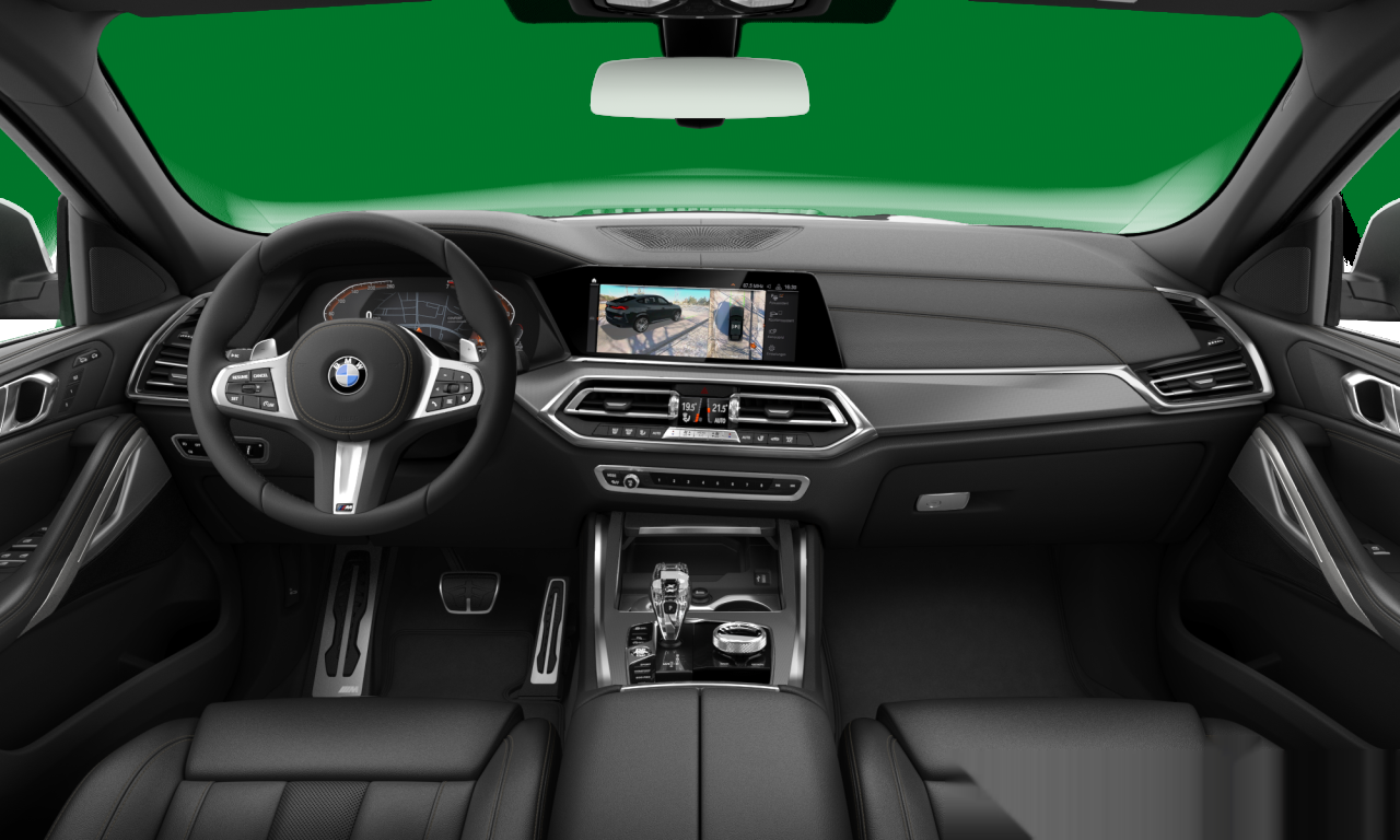 Interior of BMW X6 xDrive40i (G06), VIN WBACY6104N9L36371