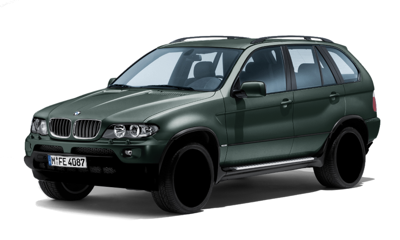 Exterior of BMW X5 3.0d (E53), VIN WBAFB71020LX62799