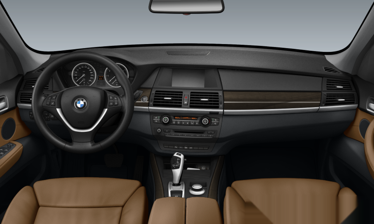 Interior of 2008 BMW X5 3.0sd (E70), VIN WBAFF01000L206647