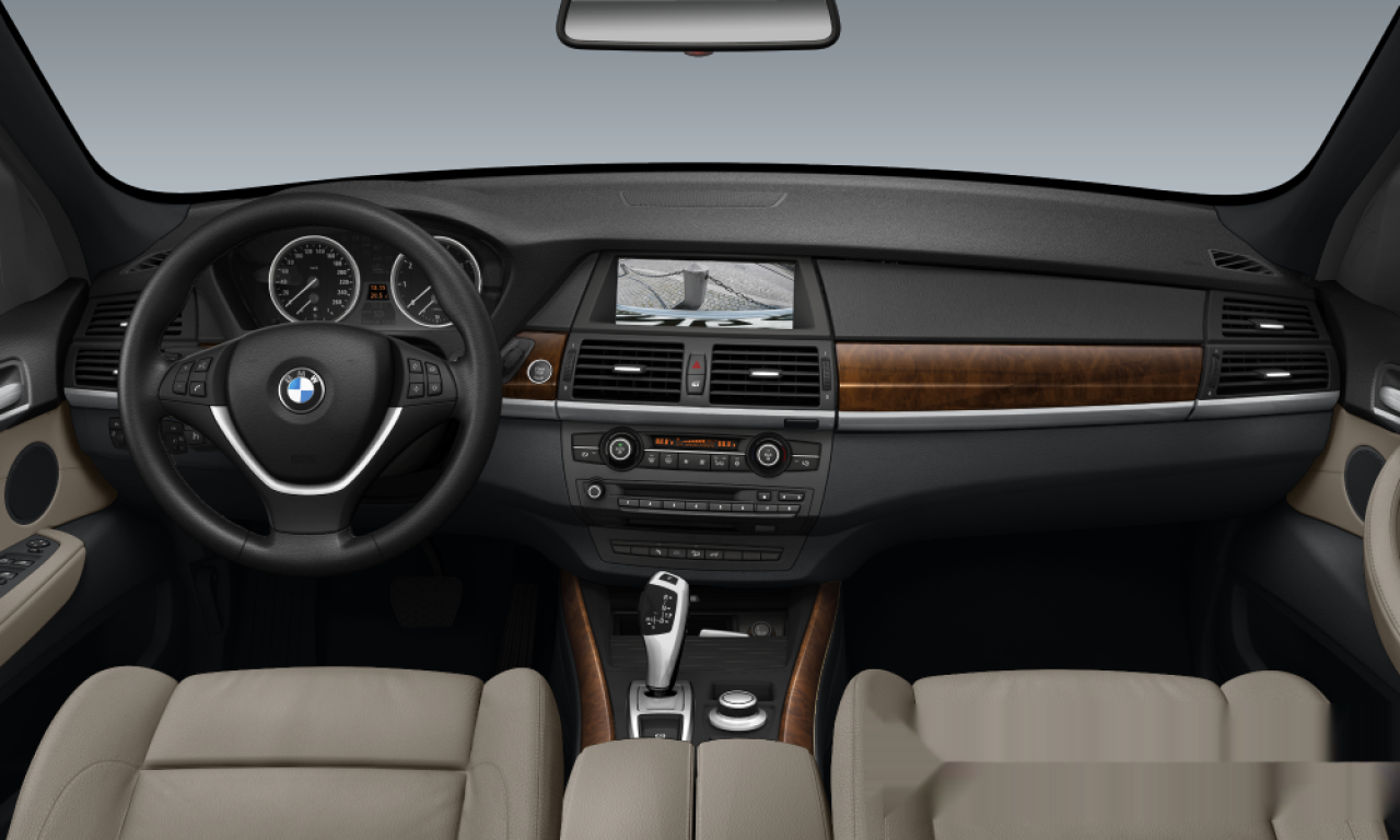 Interior of BMW X5 3.0sd (E70), VIN WBAFF02020LJ14034