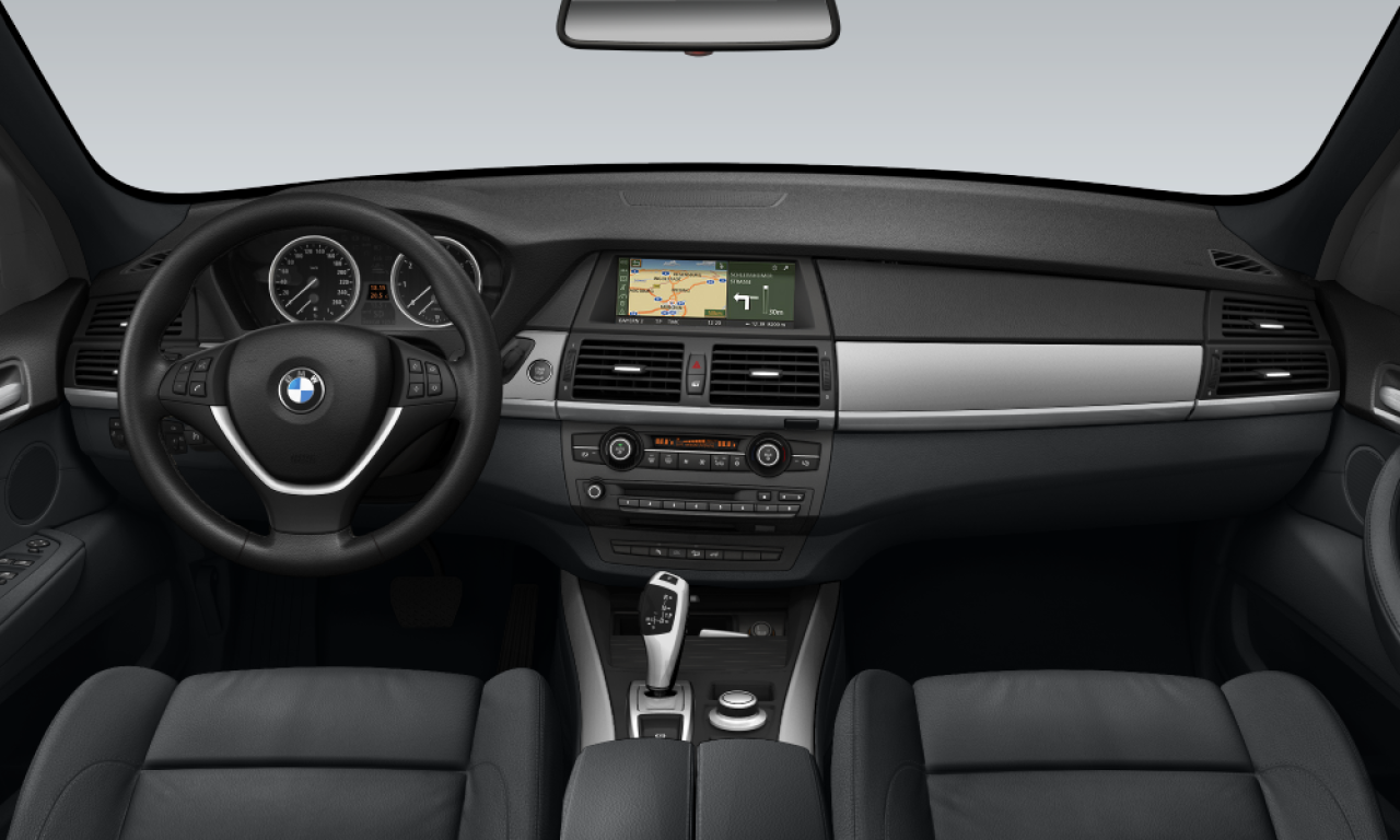 Interior of 2007 BMW X5 3.0d (E70), VIN WBAFF41010L055048