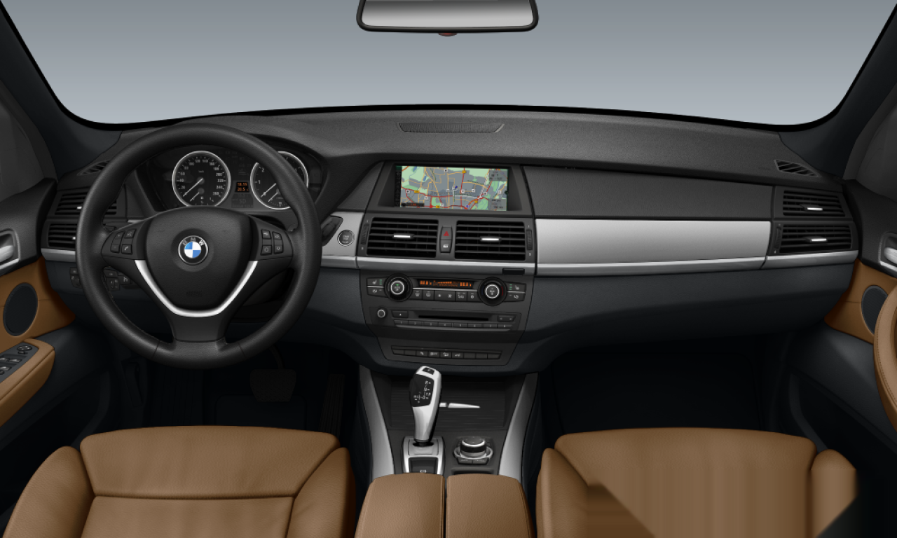 Interior of BMW X5 3.0d (E70), VIN WBAFF41010L147289