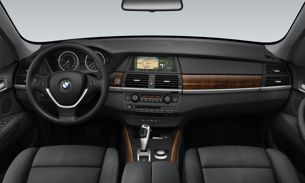 Interior of 2008 BMW X5 3.0d (E70), VIN WBAFF41060L134411