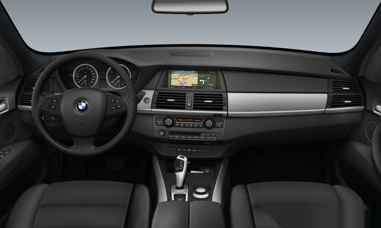 Interior of BMW X5 3.0d (E70), VIN WBAFF41090LZ03645