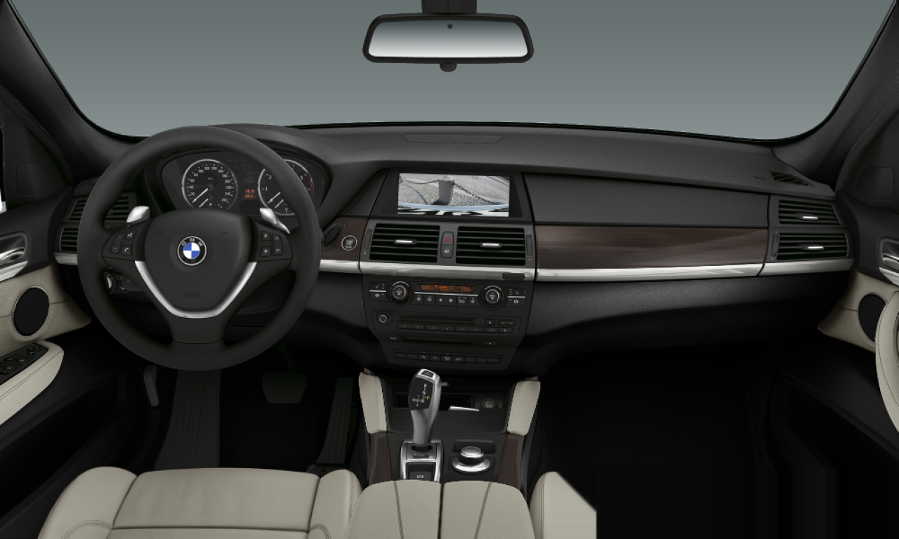 Interior of BMW X6 xDrive35d (E71), VIN WBAFG020X0LJ68307