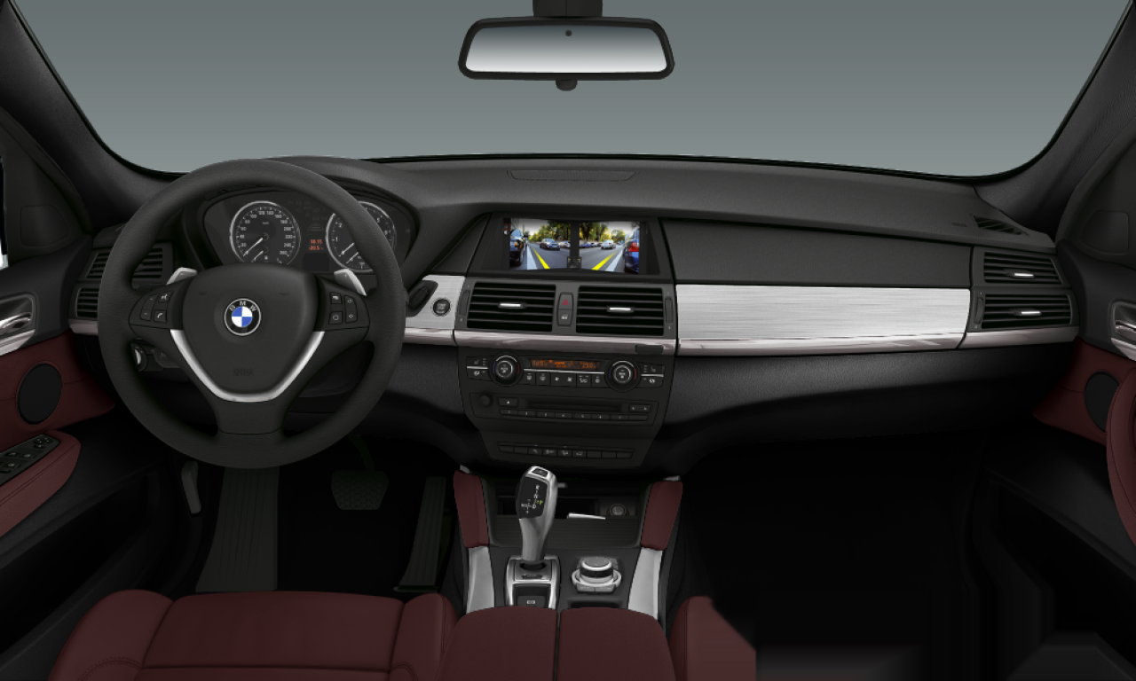 Interior of BMW X6 xDrive50i (E71), VIN WBAFG81060L287696