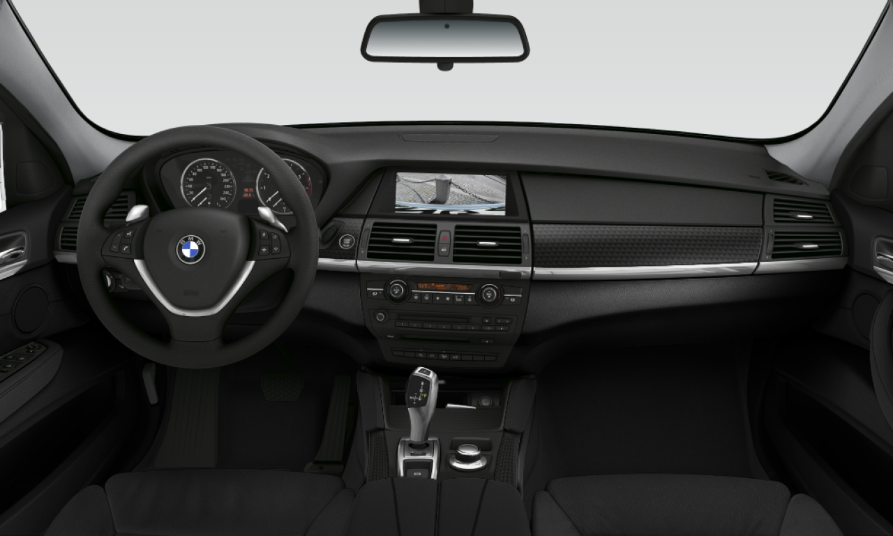 Interior of BMW X6 xDrive50i (E71), VIN WBAFG82040LG99097