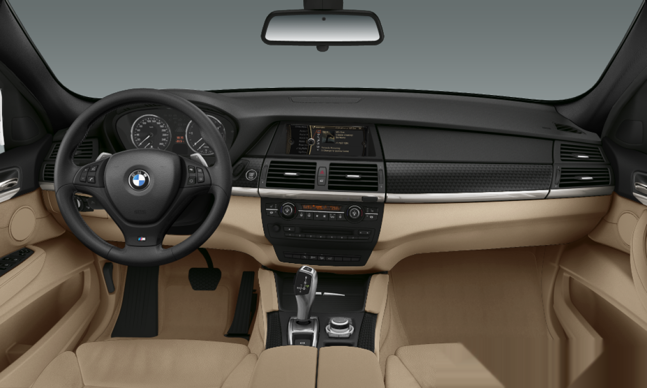 Interior of BMW X6 xDrive30d (E71), VIN WBAFH61060L599163