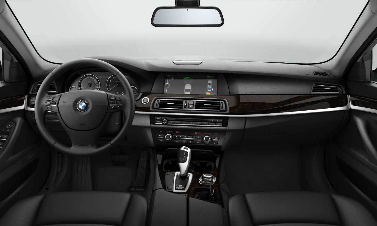 Interior of BMW 530i (F10), VIN WBAFR1105BC570658