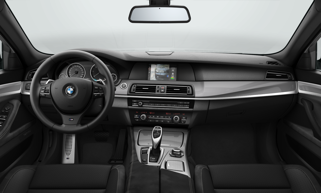 Interior of BMW 520d (F10), VIN WBAFW1103BC657063