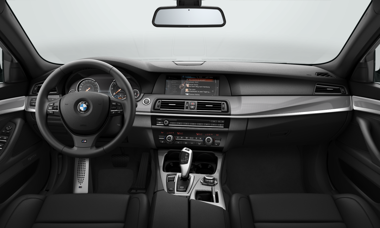 Interior of BMW 520d (F10), VIN WBAFW1104DD264606