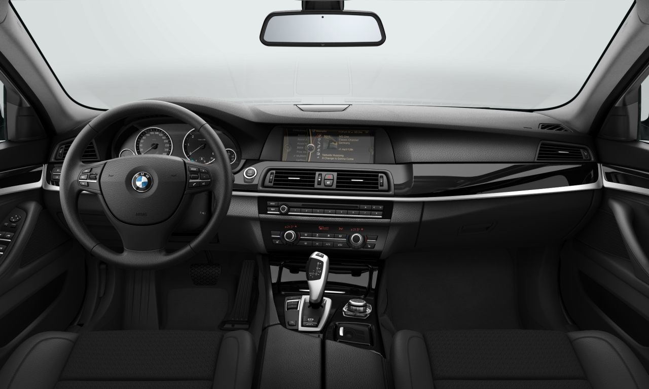 Interior of 2012 BMW 520d (F10), VIN WBAFW11070DY60500