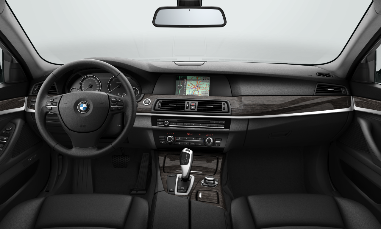 Interior of BMW 520d (F10), VIN WBAFW12020C496555