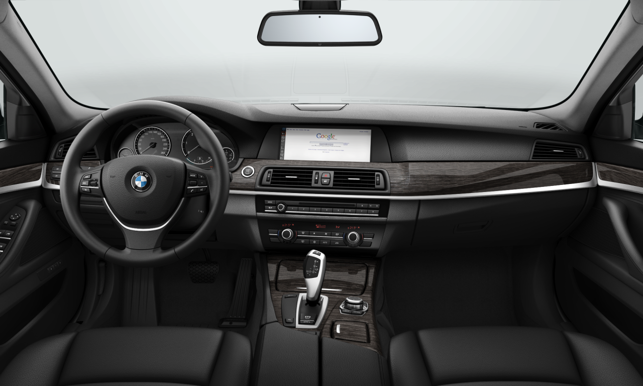 Interior of BMW 520d (F10), VIN WBAFW12080C834752