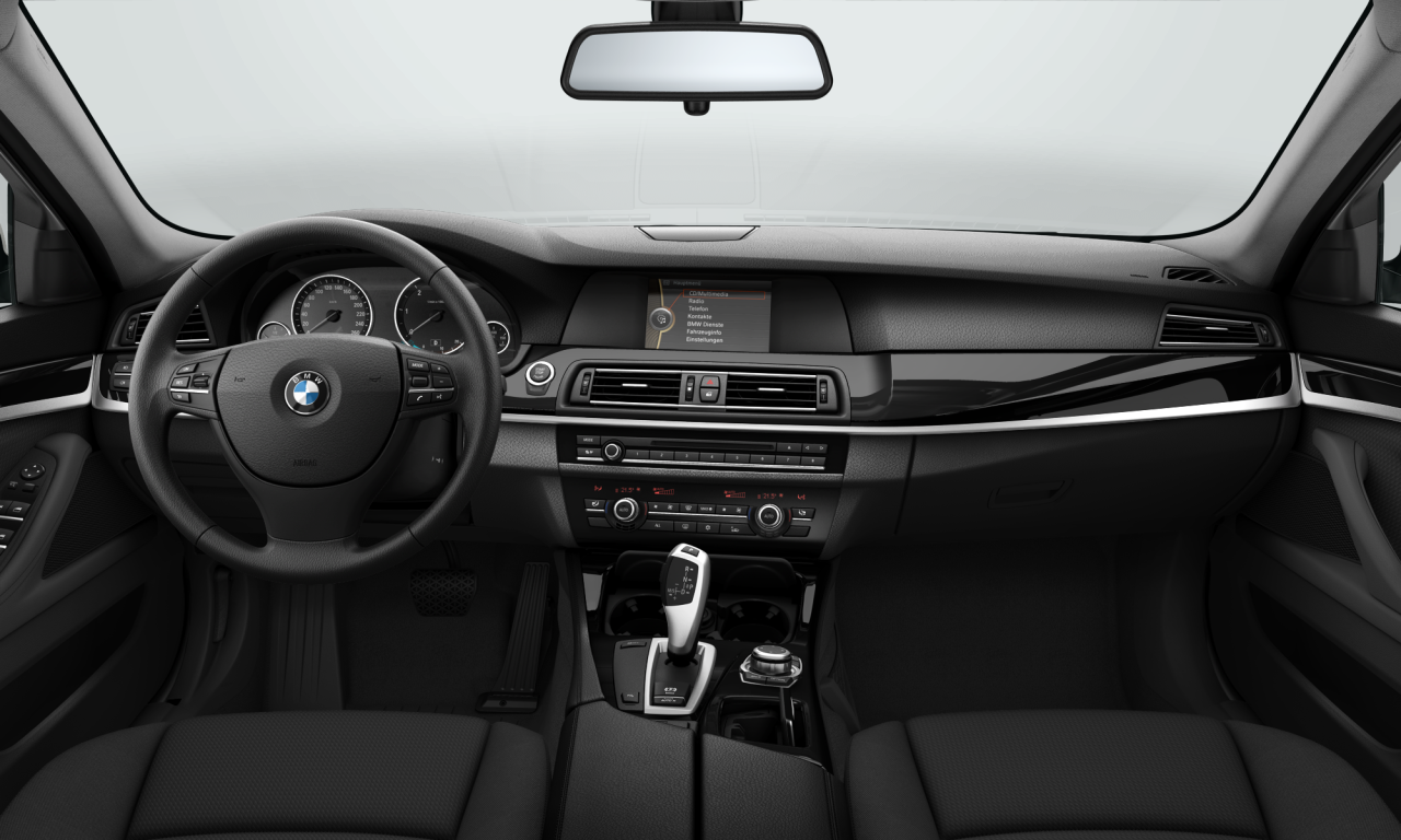 Interior of 2011 BMW 525d (F10), VIN WBAFW31020DU98636