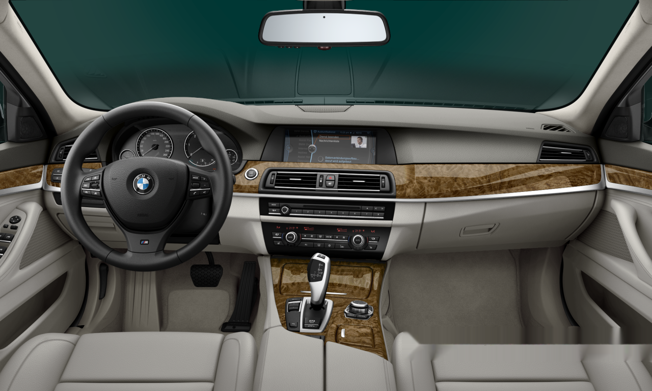 Interior of 2010 BMW 530d (F10), VIN WBAFW51070C513133