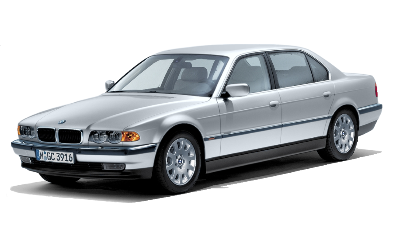 Exterior of BMW 728IL (E38 (2)), VIN WBAGH4109XDB23313