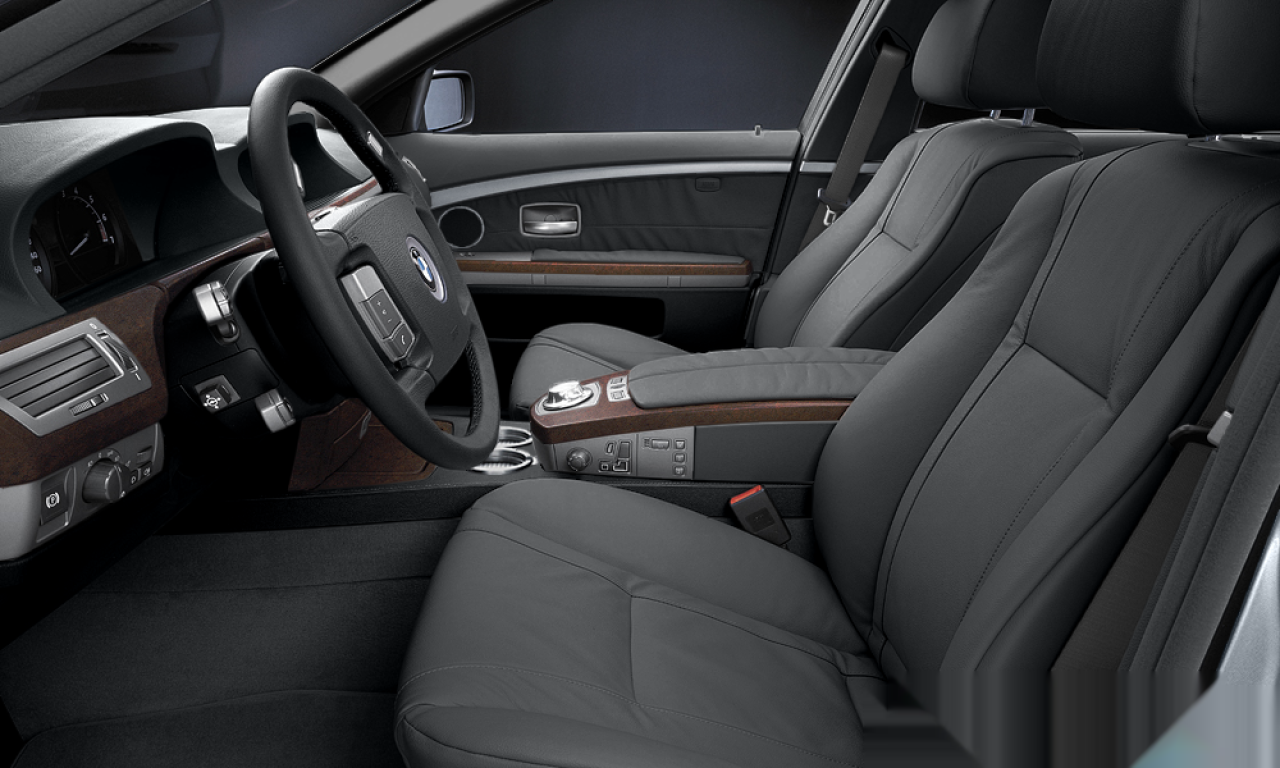 Interior of BMW 735Li (E66), VIN WBAGN42020DE21229