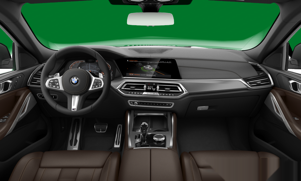 Interior of BMW X6 xDrive30d (G06), VIN WBAGT210309C42888