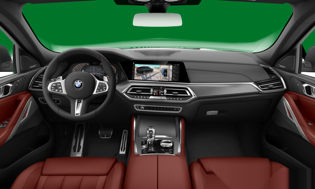 Interior of BMW X6 xDrive30d (G06), VIN WBAGT8103M9G68153