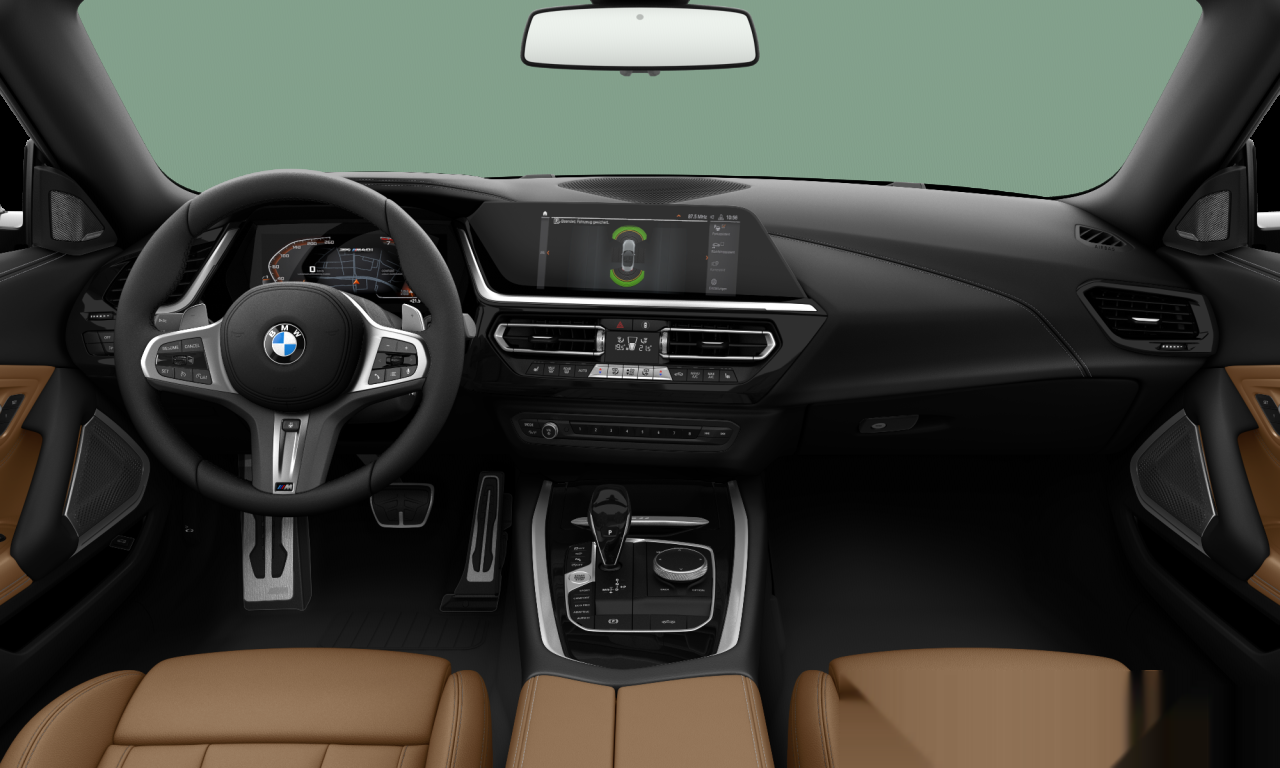 Interior of 2021 BMW Z4 M40i (G29), VIN WBAHF51040WX57698