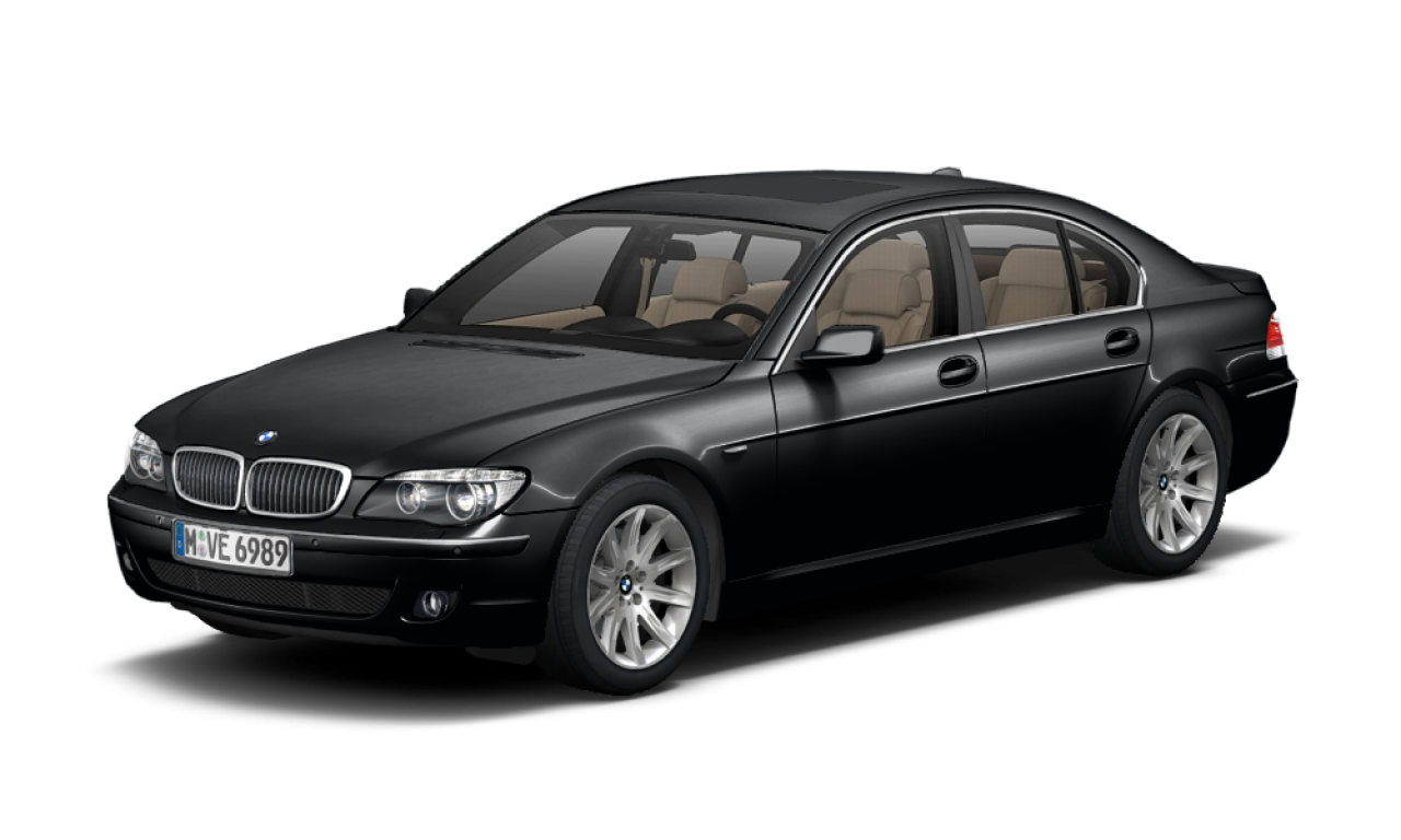 Exterior of BMW 750i (E65), VIN WBAHL82040DN11755