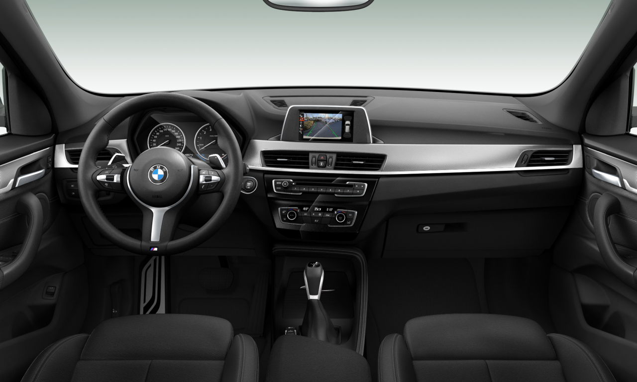 Interior of BMW X1 sDrive20i (F48), VIN WBAHS720405E80811