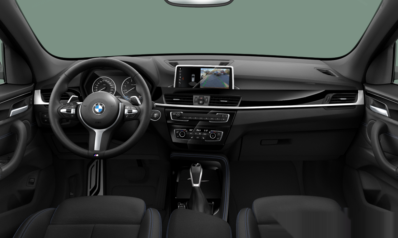 Interior of BMW X1 xDrive25i (F48), VIN WBAHT120305H30582