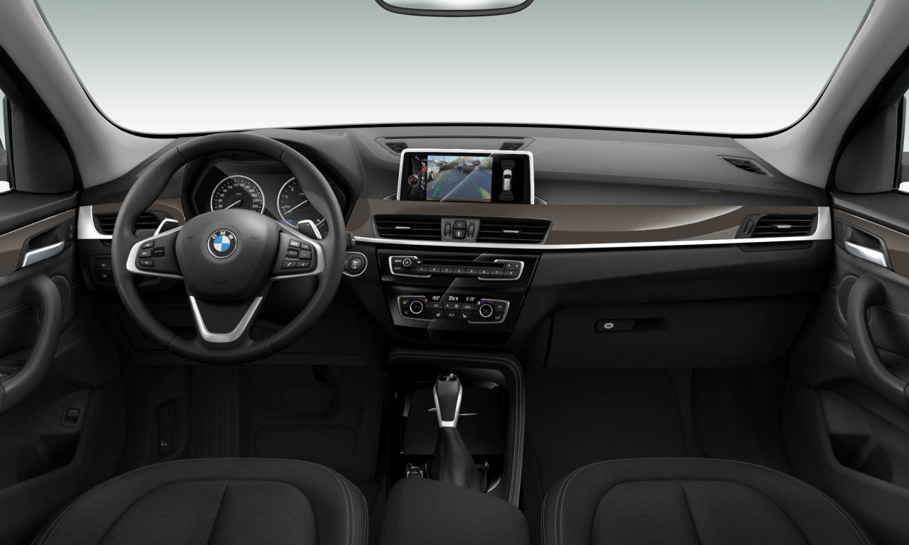 Interior of BMW X1 xDrive25i (F48), VIN WBAHT120605F06805