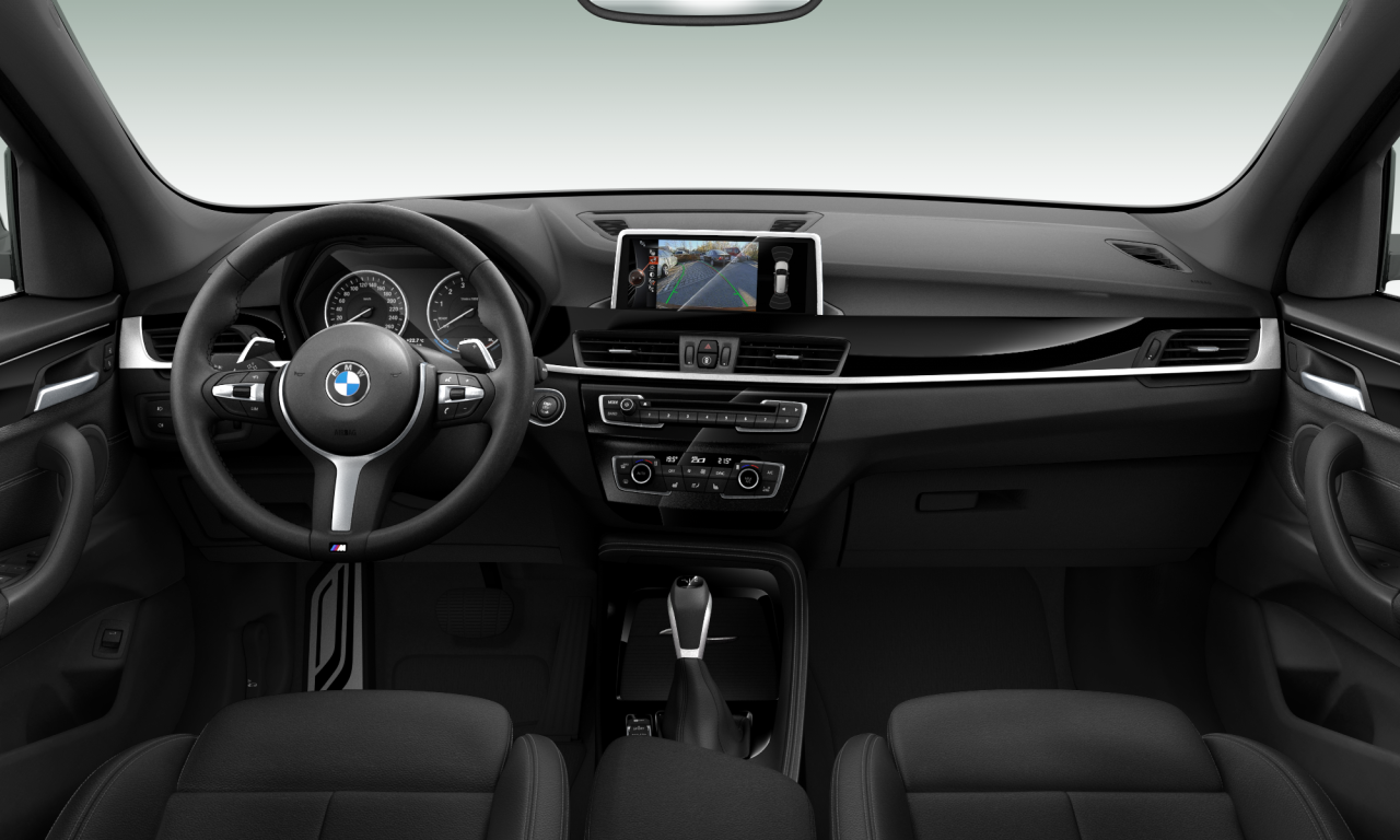 Interior of BMW X1 xDrive25i (F48), VIN WBAHT120X05F07021