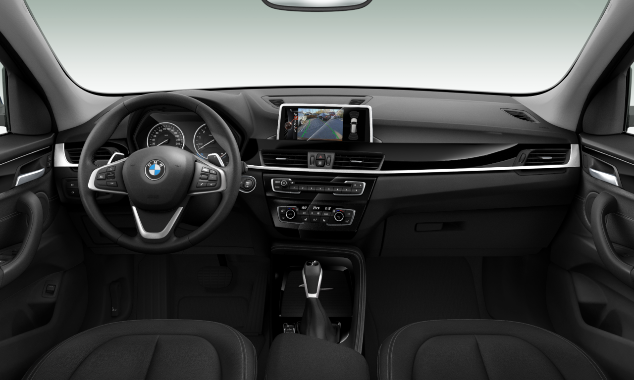 Interior of BMW X1 xDrive25i (F48), VIN WBAHT120X05H30188